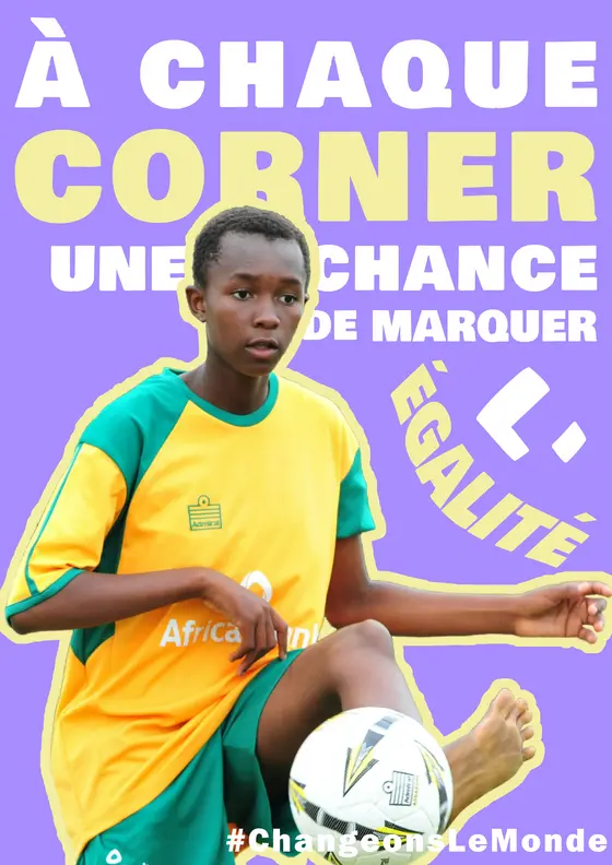 Affiche sur l'égalité