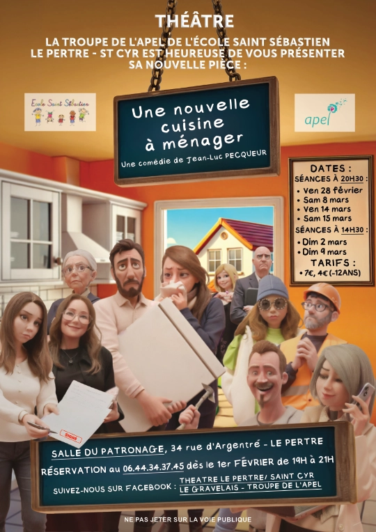 Affiche Une nouvelle cuisine à ménager